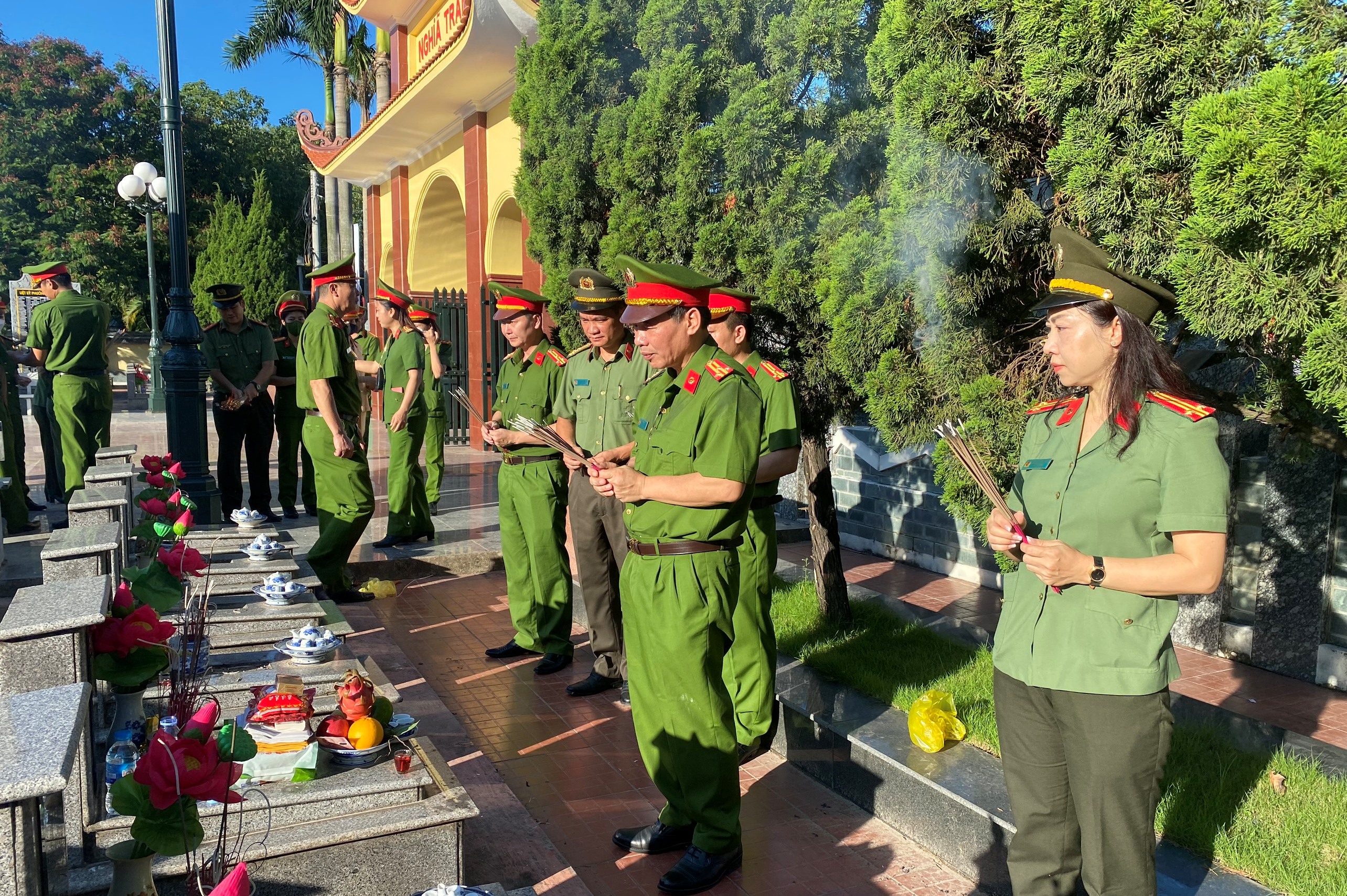 Công an quận Ngô Quyền: Tổ chức 26 lượt kiểm tra Điều lệnh CAND